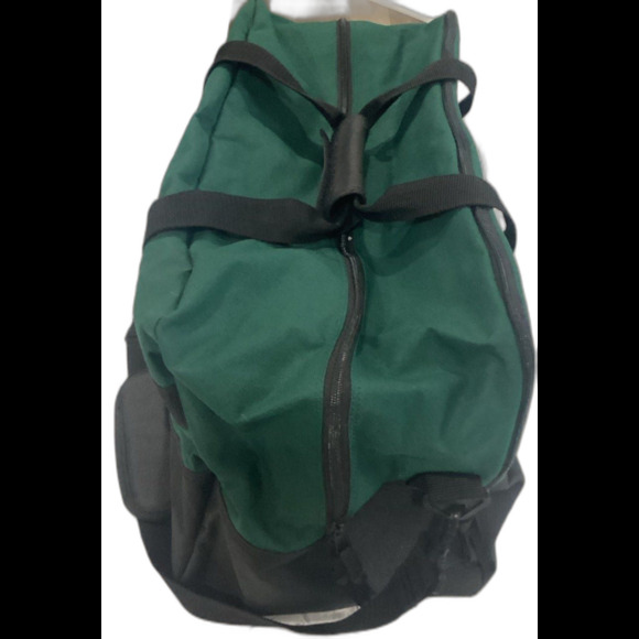 Duffle Bag Travel Bag 2 Large Zippered Compartments Canvas St. Andrews Logo - Picture 6 of 10